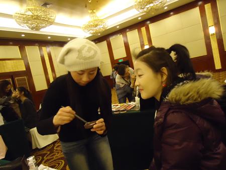 20110119金酷游戏公司年会化妆造型